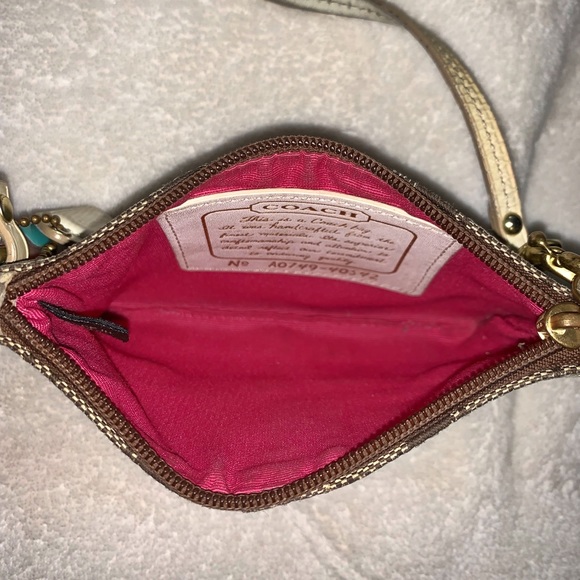 COACH Multi Color Wristlet - Picture 3 of 7
